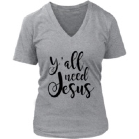 Women’s V-Neck Tee - Picture 2 of 3